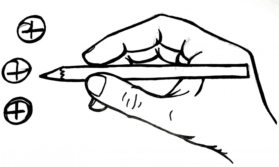 ai generato vuoto taccuino il mano Tenere il matita è di per inizio  scrittura nel un' taccuino assunzione Appunti disegno con un' matita  35793395 Stock Photo su Vecteezy